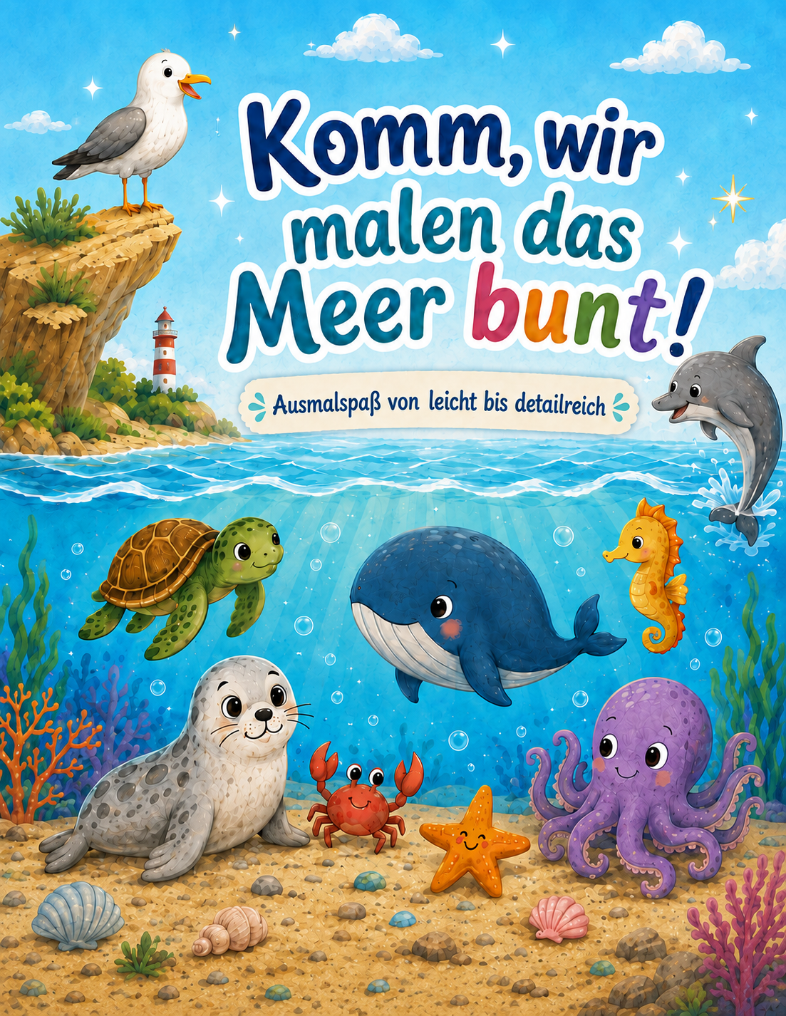 Komm, wir malen das Meer bunt